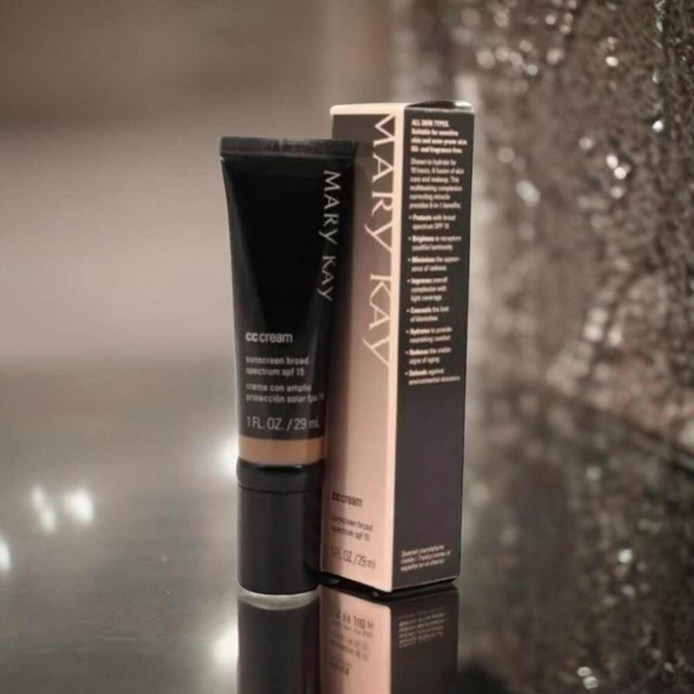 Mary Kay CC Cream SPF 15 Makeup Foundation Face Cream DEEP NIB
